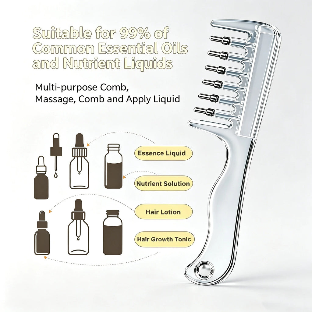 Massage Comb – Scalp Care & Hair Serum Applicator