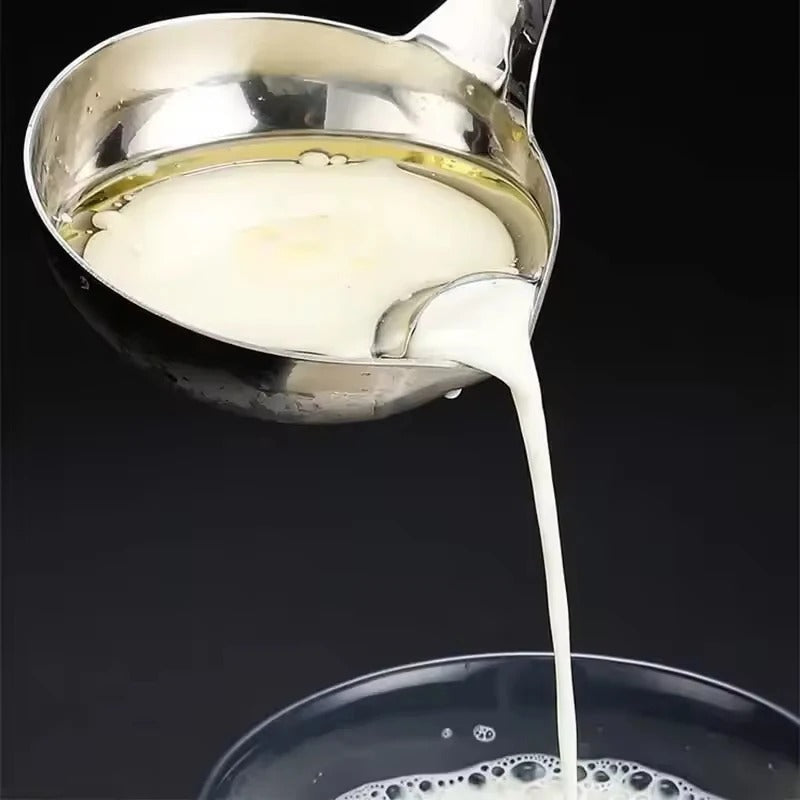 Premium Stainless Steel Oil Separation Spoon