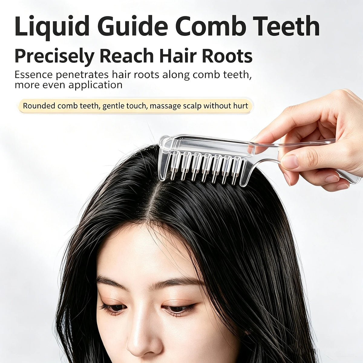 Massage Comb – Scalp Care & Hair Serum Applicator